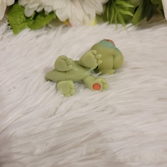 2/$10 Littlest Pet Shop LPS #29 Green Iguana Lizard Brown Eyes 2004 Hasbro - Picture 9 of 10